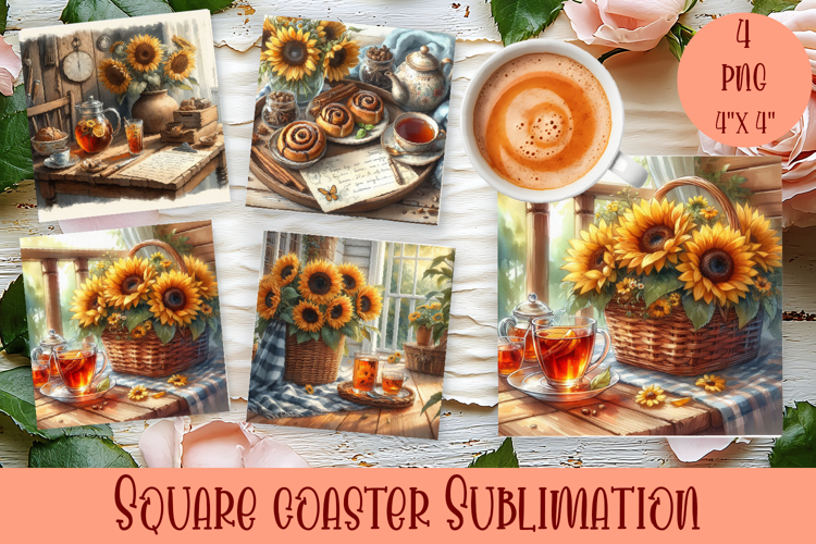 Sunflower Clipart Image 3