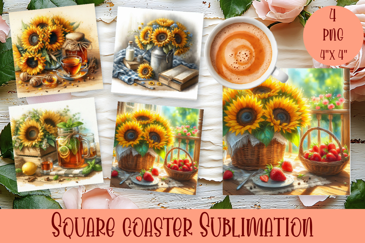 Sunflower Clipart Image 4