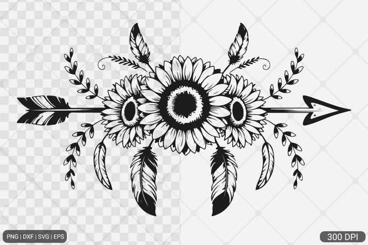 Sunflower PNG Image 4