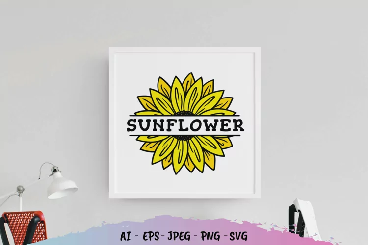 Sunflower SVG File