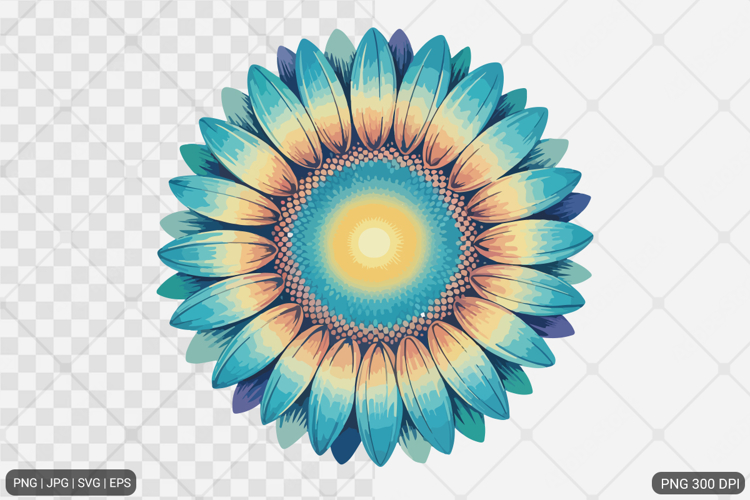 Sunflower Sublimation SVG PNG