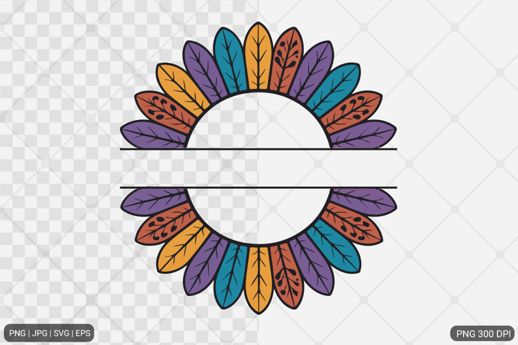 Sunflower Sublimation SVG PNG