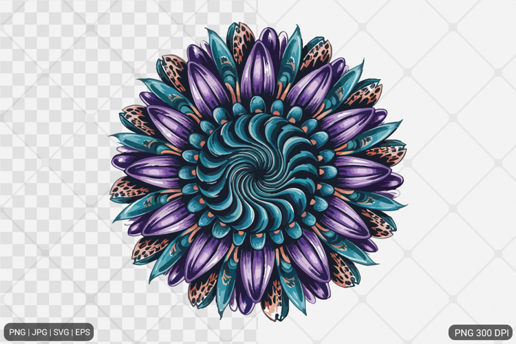 Sunflower Sublimation SVG PNG