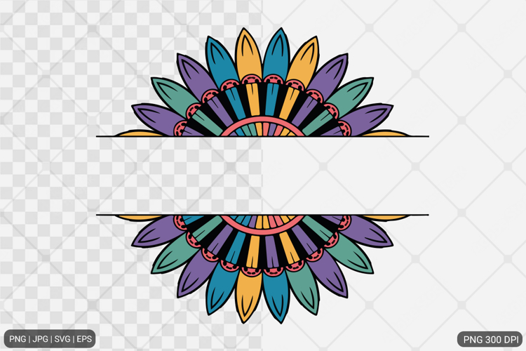 Sunflower Sublimation SVG PNG