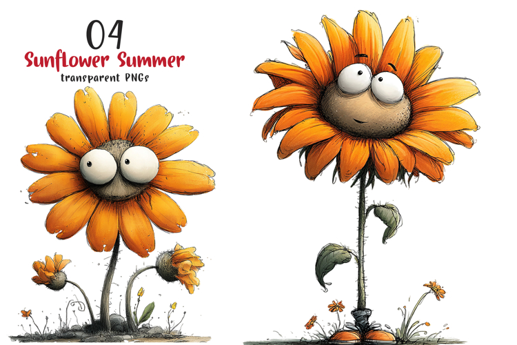 Sunflower PNG Image 3