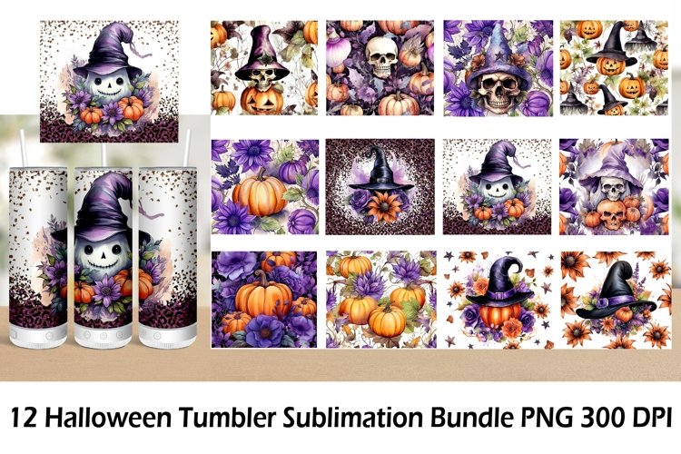 Halloween Tumbler Wrap Image 4