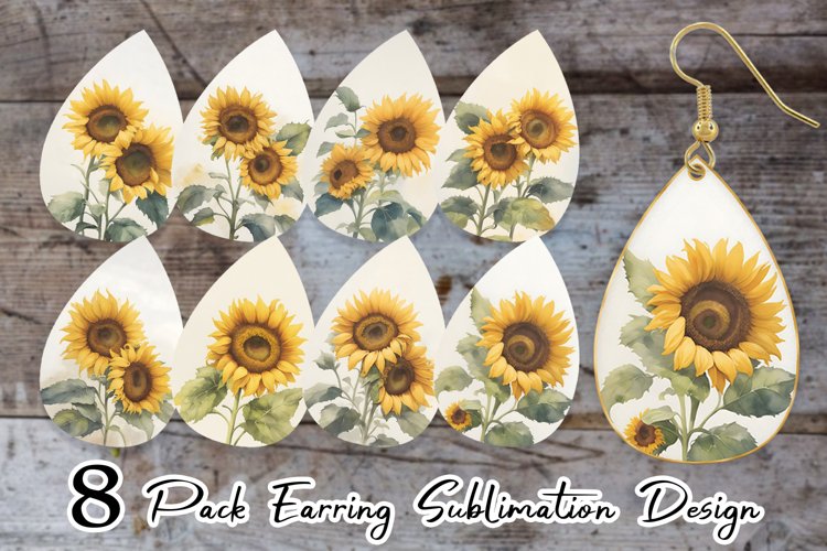 Watercolor Sunflower Clipart Image 20