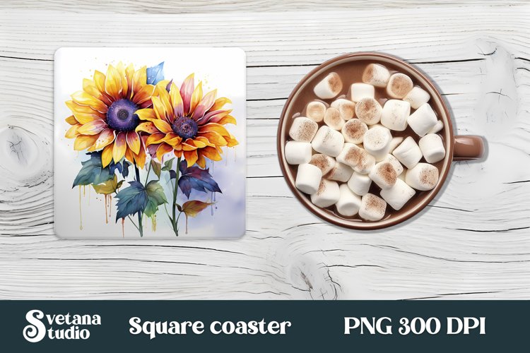 Sunflower Clipart Image 4