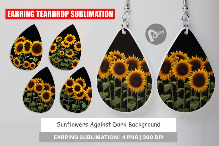 Sunflowers Background Image 3