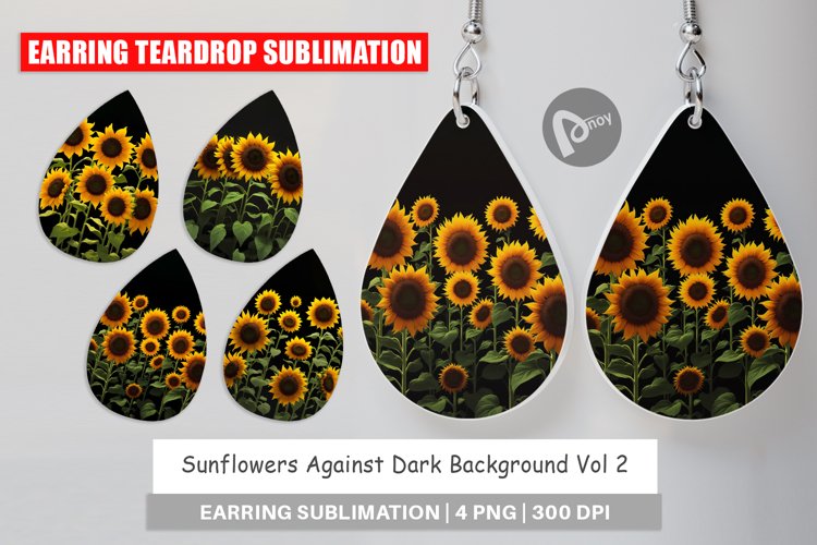 Sunflowers Background Image 5