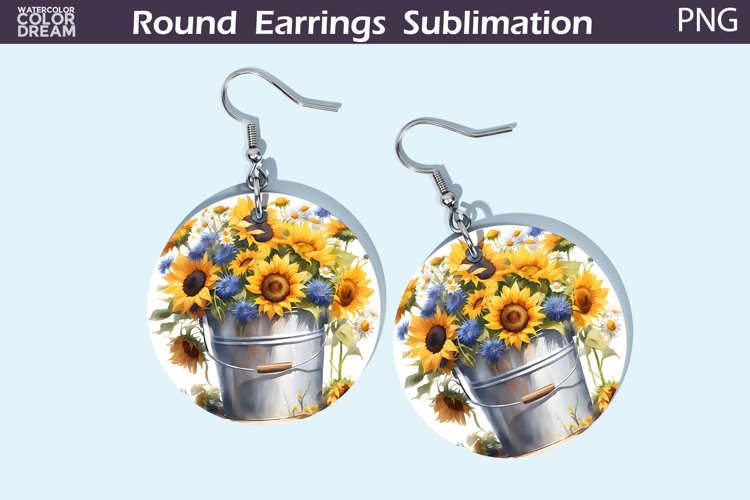 Watercolor Sunflower Clipart Image 10