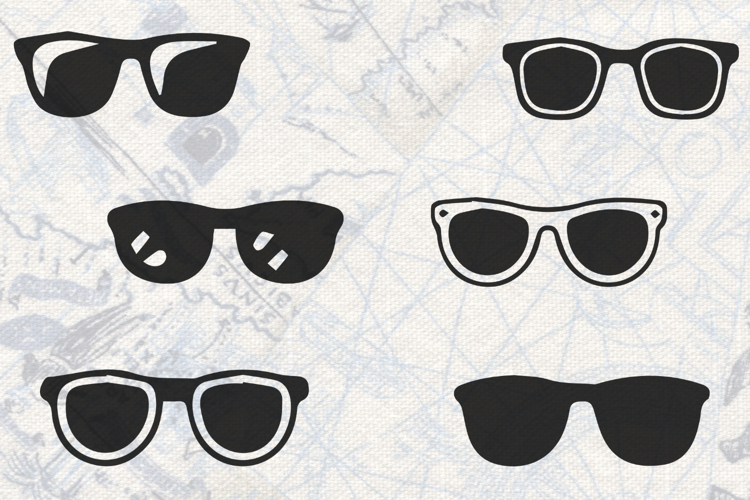 Sunglasses Collection SVG
