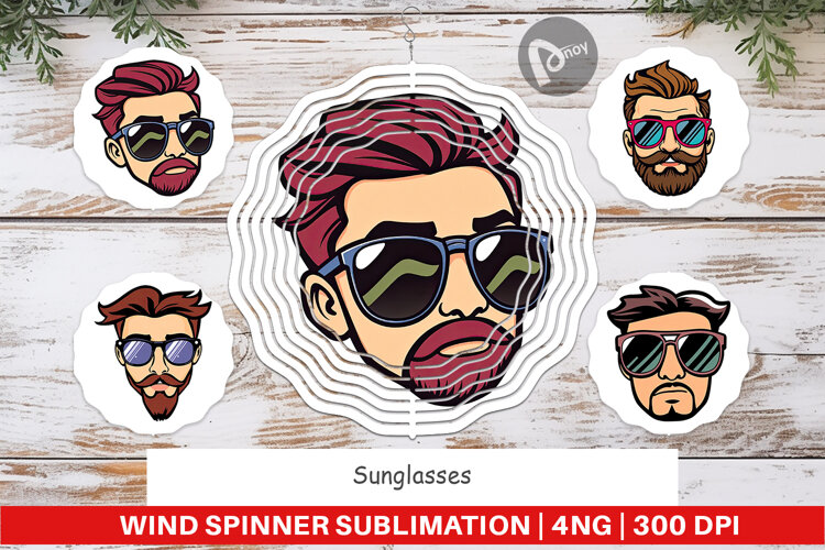 Wind Spinner Sunglasses example image 1