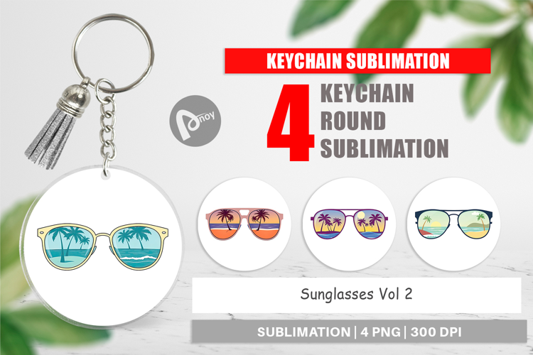 Keychain Sunglasses