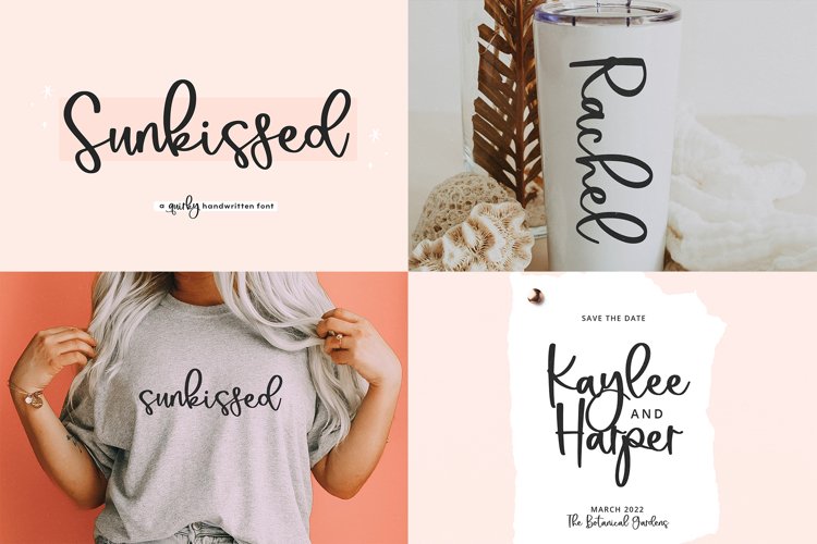 Cute Handwritten Font Bundle - 15 fonts for crafters!