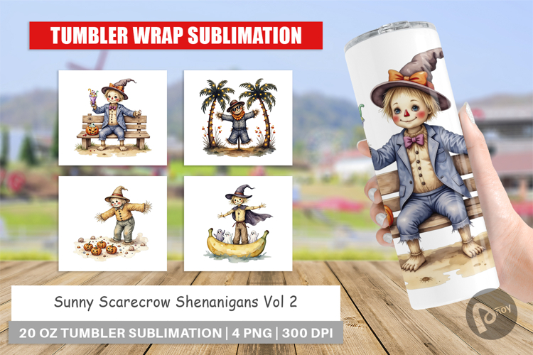 Scarecrow Clipart Image 6