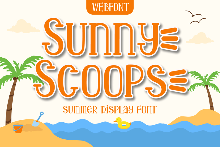 Beach Font Image 4