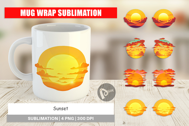 Sunset Clipart Image 4