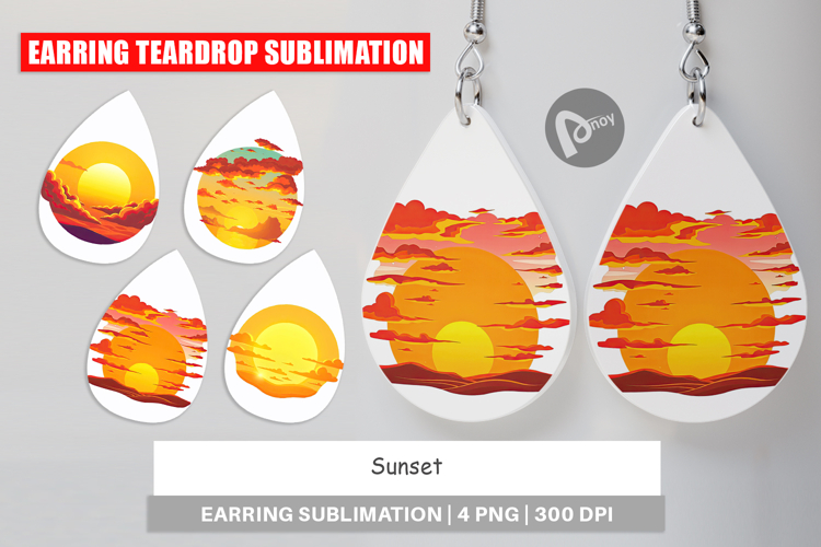 Earring Sunset