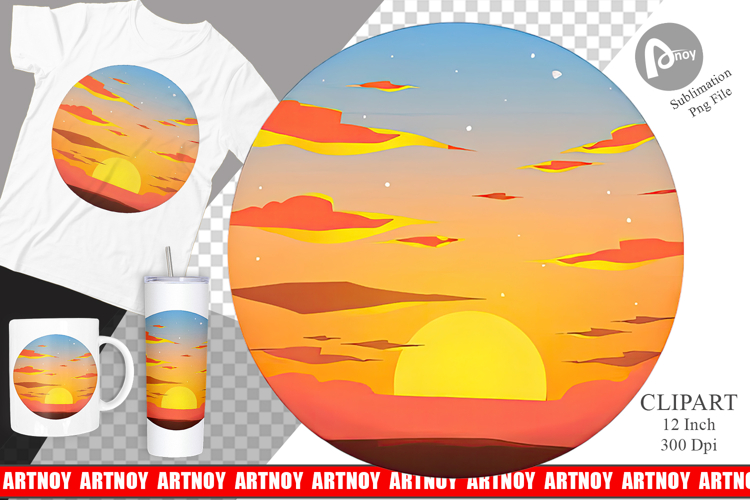 Sunset Clipart