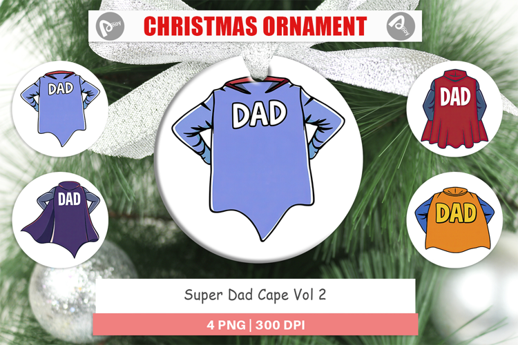 Ornament Super Dad