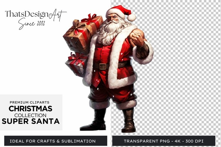 Santa Claus Svg Image 23
