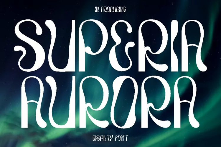 Superia Aurora - Display Font