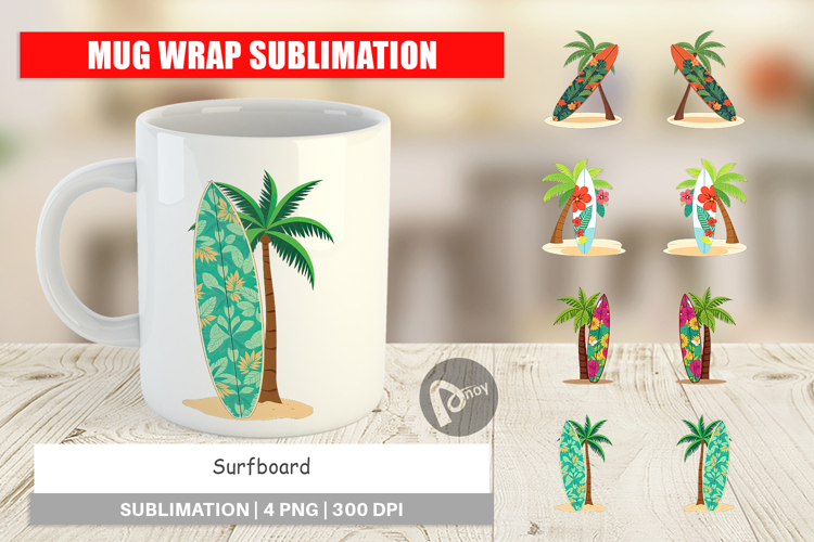 Surfboard Clipart Image 17