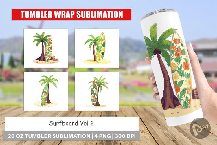 Surfboard Clipart Image 13