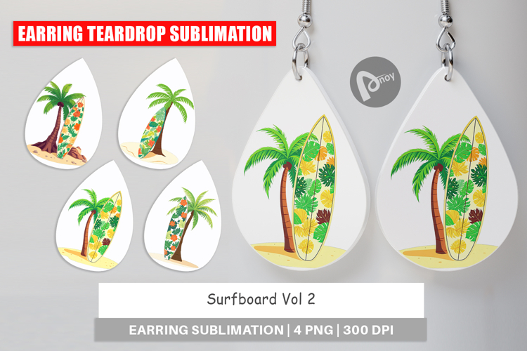 Surfboard Clipart Image 24