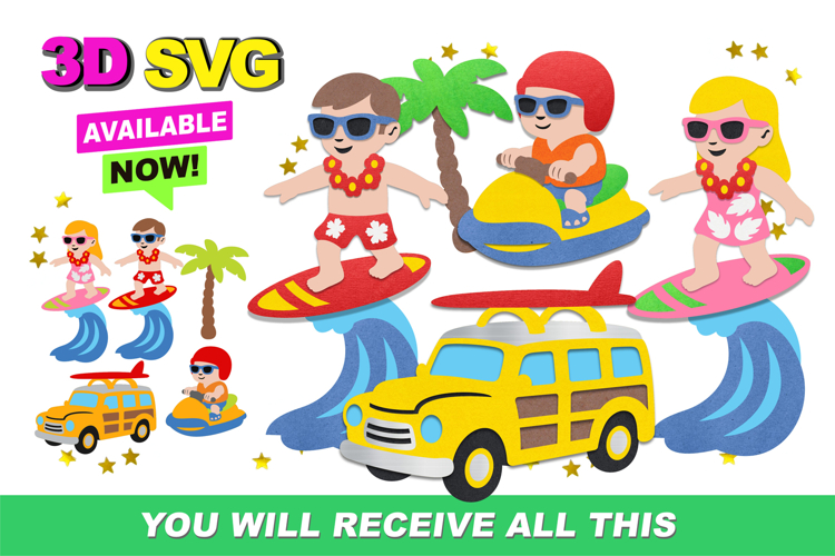 Surf Board Clipart