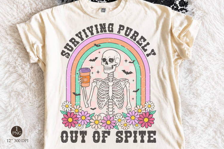 Surviving Purely Out of Spite Halloween Png, Halloween