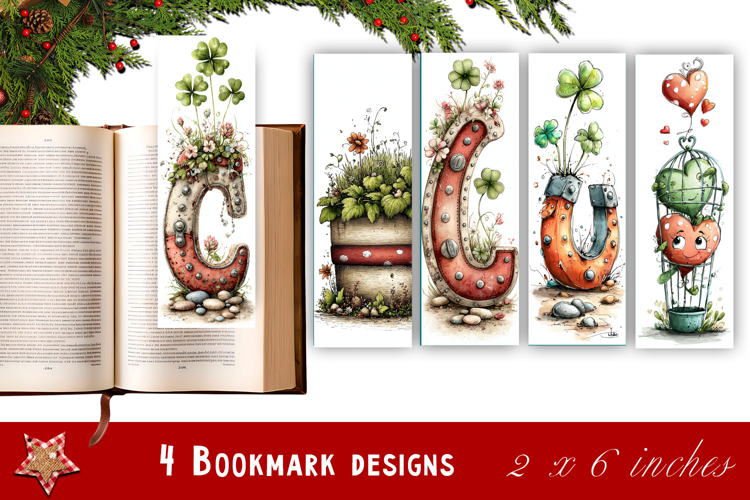 St Patricks Day Bookmark, Sublimation Design