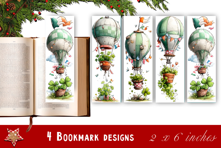 St Patricks Day Bookmark, Sublimation Design
