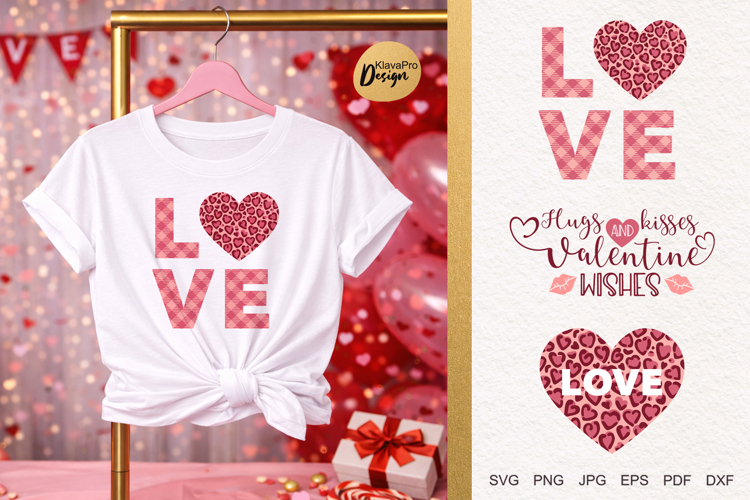 Valentines Day SVG Love Heart Cute Valentine Designs