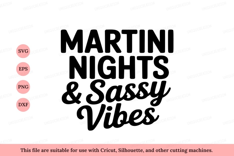 Martini Svg Image 7