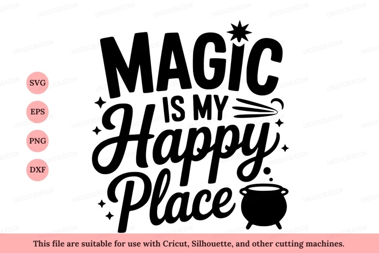 Magic Happy Place stars cauldron