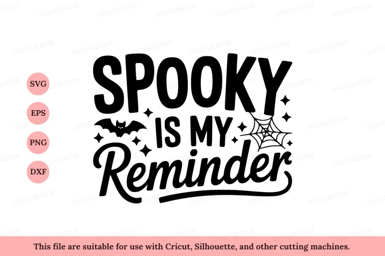 Spooky bat spiderweb reminder halloween