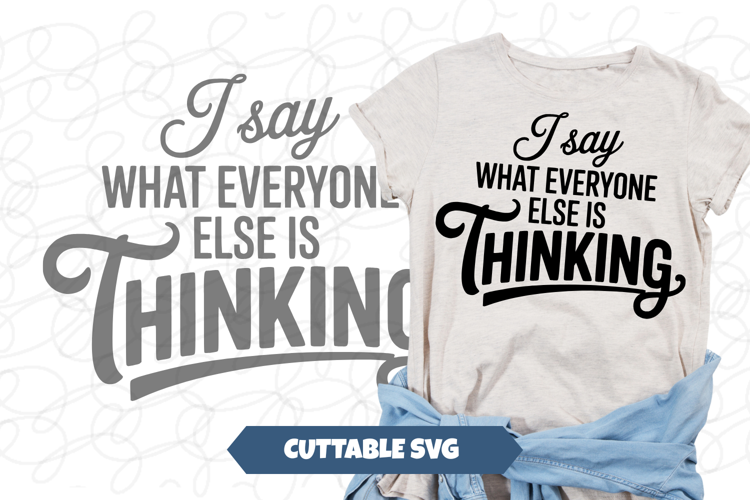 I say what everyone else is thinking svg