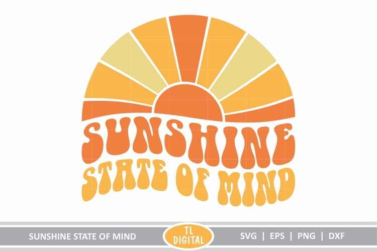 Sunshine SVG cut file - Sunshine State of Mind - SVG|EPS|PNG