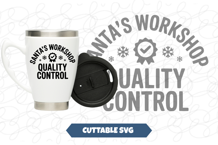 Santas Workshop Quality Control SVG