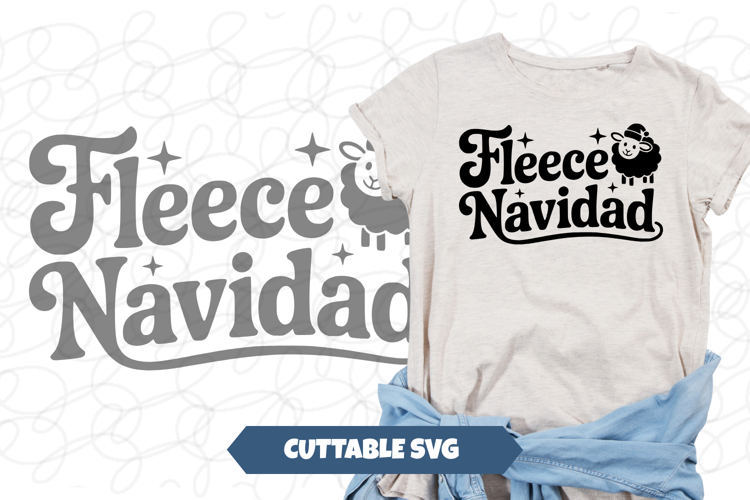 Fleece Navidad SVG