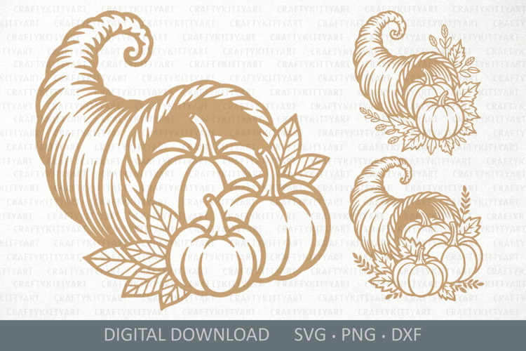 Cornucopia Clipart Image 6