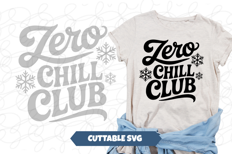 Zero Chill Club SVG