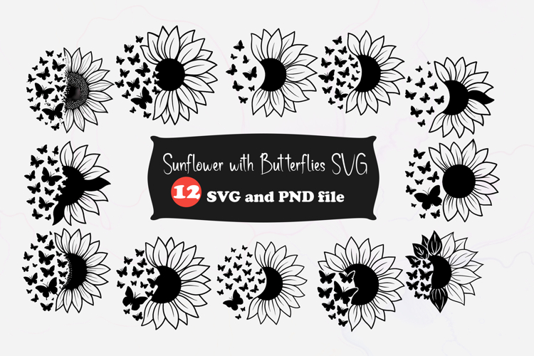 Boho Flower SVGs