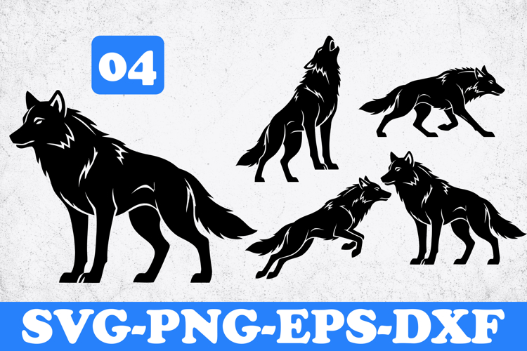 Howling Wolf SVGs