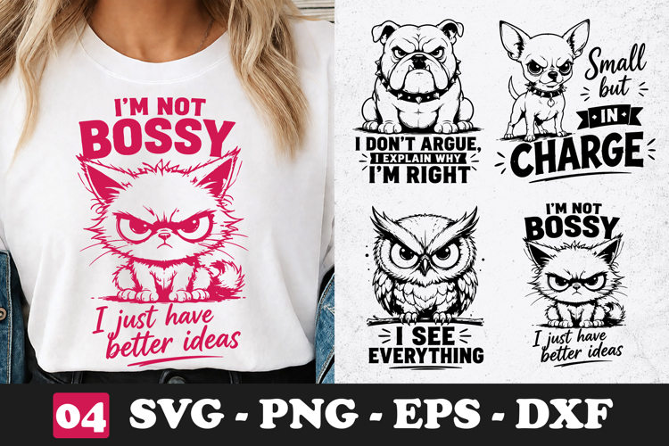 Angry Cat Svg Image 5