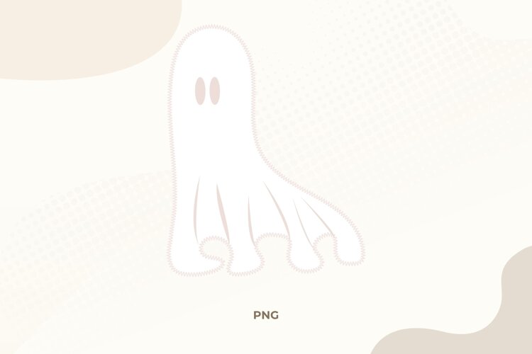 Ghost PNG | Halloween sublimation example image 1