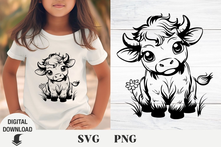 Highland Cow Svg Image 22