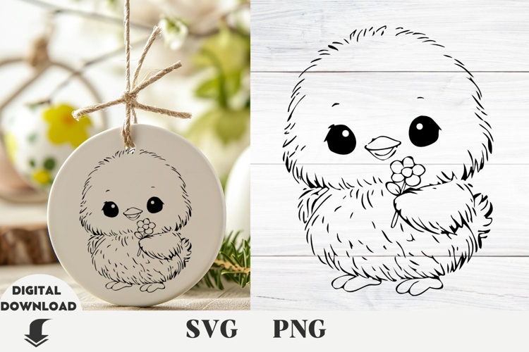 Floral Bunny Svg Image 7